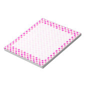 Roze poka Dots Notitieblok (Gedraaid)