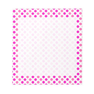 Roze poka Dots Notitieblok