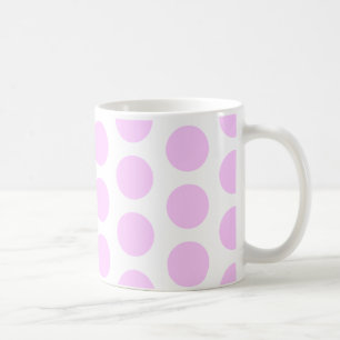 Roze poka Spots Koffiemok