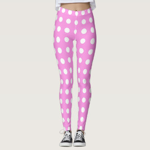 Roze - Poke a Dot Design Leggings