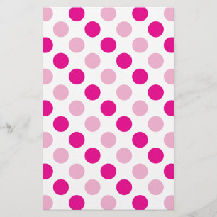 Roze pokkenpatroon briefpapier