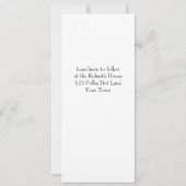 Roze Polka Dot Religieuze Fotokaart Kaart (Achterkant)