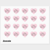 Roze Polka Dot Sweet Zestien Envelop Sticker (Vel)