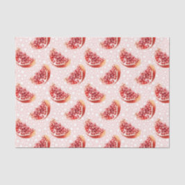 Roze Pomegranaat (ontwerp 84 Roze reeks) Tissuepapier