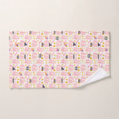 Roze pomkin Halloween Bad Handdoek (Handdoek)