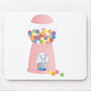 Roze pompelmachine muismat