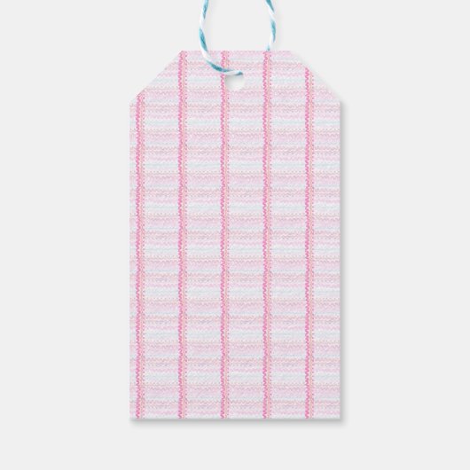 Roze pompoen Halloween Hond Cadeaulabel (Achterkant)