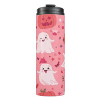 Roze pompoen Spookachtige verrassing