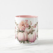 Roze pompoenen & libellen mok (Midden)