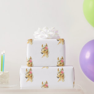 Roze Pony ompakken papier