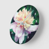 Roze pony-ventilator in Bloom sluit persoonlijke c Ronde Klok (Hoek)