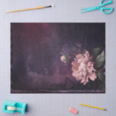 Roze pony-ventilator op Paarse lospagina Tissuepapier (Craft)