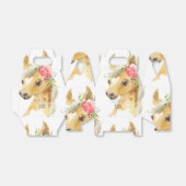 Roze Pony Wit Baby shower Bedankdoosjes (Uitgevouwen)