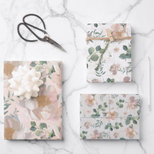 Roze pony's Weddenschap Gift Wrap Inpakpapier Vel