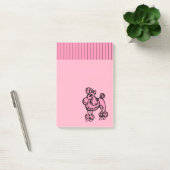 Roze Poodle Post It Notities Post-it® Notes (Kantoor)