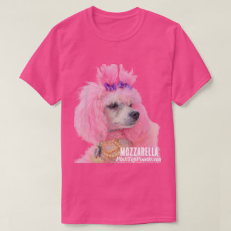 Roze Poodle-shirt, poodle-shirt T-shirt