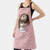 Roze poolfoto foto schort (Insitu)