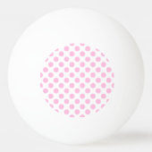 Roze poolpunten met  achtergrond pingpongballen (Voorkant)