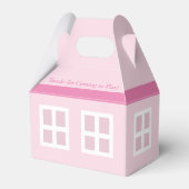 Roze Pop Thema Party Favor Box Bedankdoosjes (Achterkant)