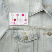 Roze Poppen met koude rokken Bakkerij Schaak Naamplaatje (In situ)