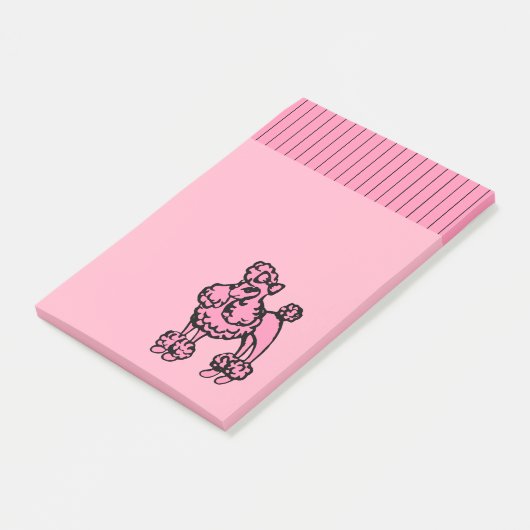 Roze, portaalsite post-it® notes (Schuin)