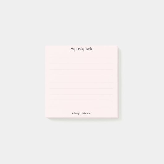 Roze Post-it® Notes (Voorkant)