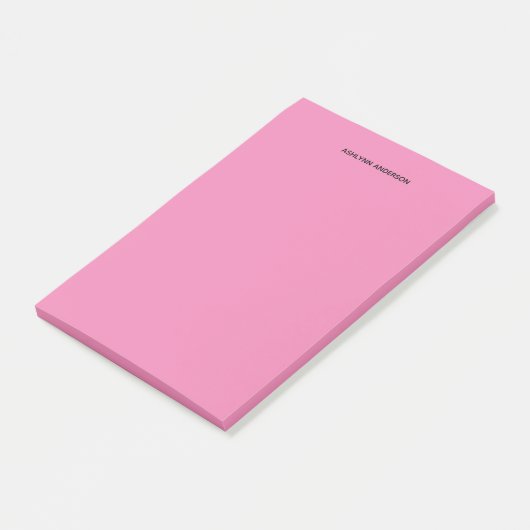  roze post-it® notes (Schuin)