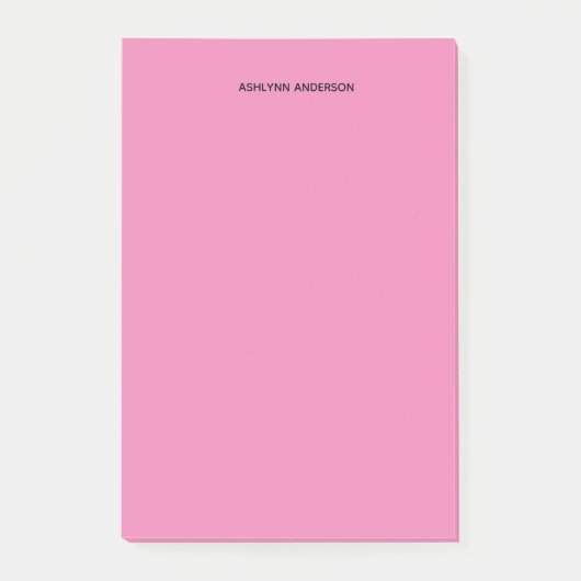 roze post-it® notes (Voorkant)