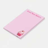 Roze Post-it® notes (Schuin)