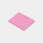  roze post-it® notes (Schuin)