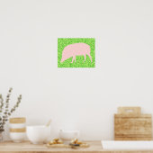 Roze Poster (Keuken)