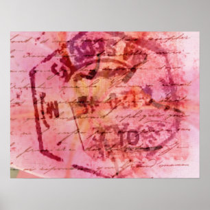 Roze Poster