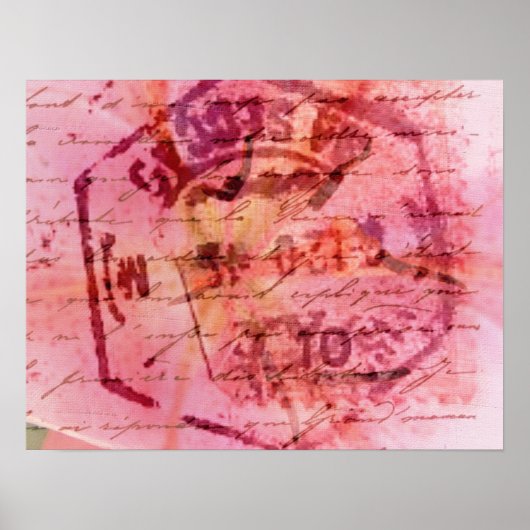 Roze Poster (Voorkant)