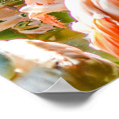 Roze Poster Flamingo (Hoek)