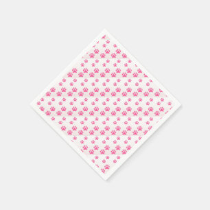 Roze poten - standaard Cocktail Paper Napkins Servet
