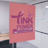 Roze Power-Breast Cancer Awareness Design Poster