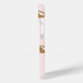 Roze Preppy Esthetische Collage Iphone Case (Achterkant / Links)