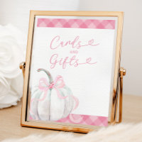 Roze Preppy Pumpkin Girl Verjaardagskaarten en ges