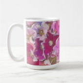 Roze Primrose Bloem Floral Art Mok Cup (Links)