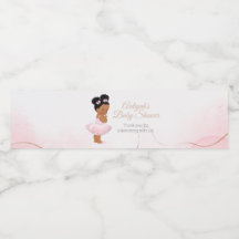 Roze prinses ballerina baby shower