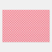 Roze prinses Name & Princess Crowns Inpakpapier Vel (Voorkant 3)