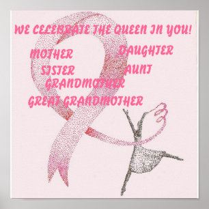 ROZE PRINSESSEN COLLECTIE POSTER