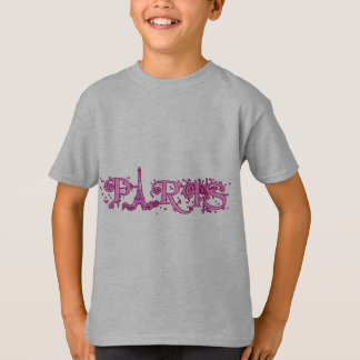 Roze producten van Parijs T-shirt