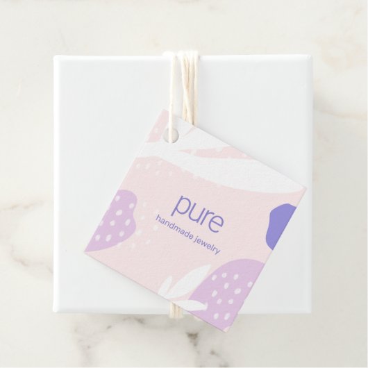 Roze Productprijs Label Crafter Designer (In situ)