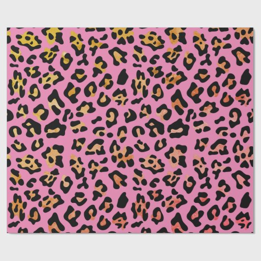 roze proefblad cadeaupapier (Vlak)