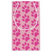 Roze proefdruk klein cadeauzakje (Achterkant)