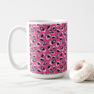 Roze proefdruk koffiemok