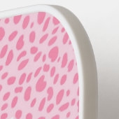 Roze proefdruk | Leopard Pickleball Paddle (Links Detail)