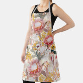 Roze Protea Floral Schort (Insitu)