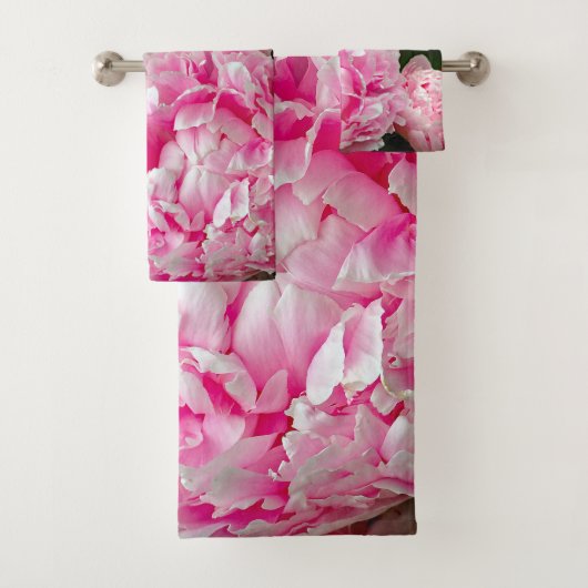  roze pruimen foto bad handdoek (Insitu)